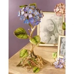 Jay Strongwater Nori Hydrangea Objet