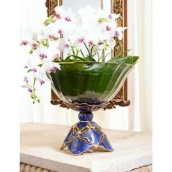 Jay Strongwater ENTERTAINING Beau Pedestal Bowl