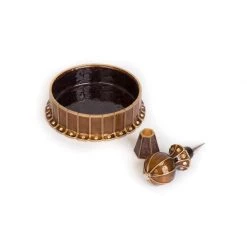 Jay Strongwater Hansen Wine Coaster, Wine Stopper, & Stand ENTERTAINING 3 Jay Strongwater Hansen Wine Coaster, Wine Stopper, & Stand ENTERTAINING