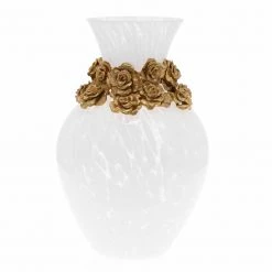 Jay Strongwater Suzanne Rose Vase VASES