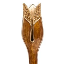 Jay Strongwater Ambrosius Tulip Tall Brown Candle Stick Holder CANDLES & CLOCKS 8 Jay Strongwater Ambrosius Tulip Tall Brown Candle Stick Holder CANDLES & CLOCKS