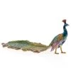 Jay Strongwater Mayur Long Tail Peacock FIGURINES - ANIMAL