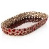 Jay Strongwater VANITY Julius Bejeweled Tray Ruby