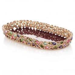 Jay Strongwater Julius Bejeweled Tray - Bouquet VANITY