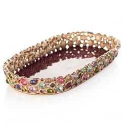 Jay Strongwater Julius Bejeweled Tray - Bouquet VANITY
