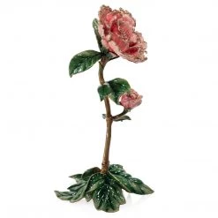 Jay Strongwater FIGURINES - ANIMAL Kora Peony Objet