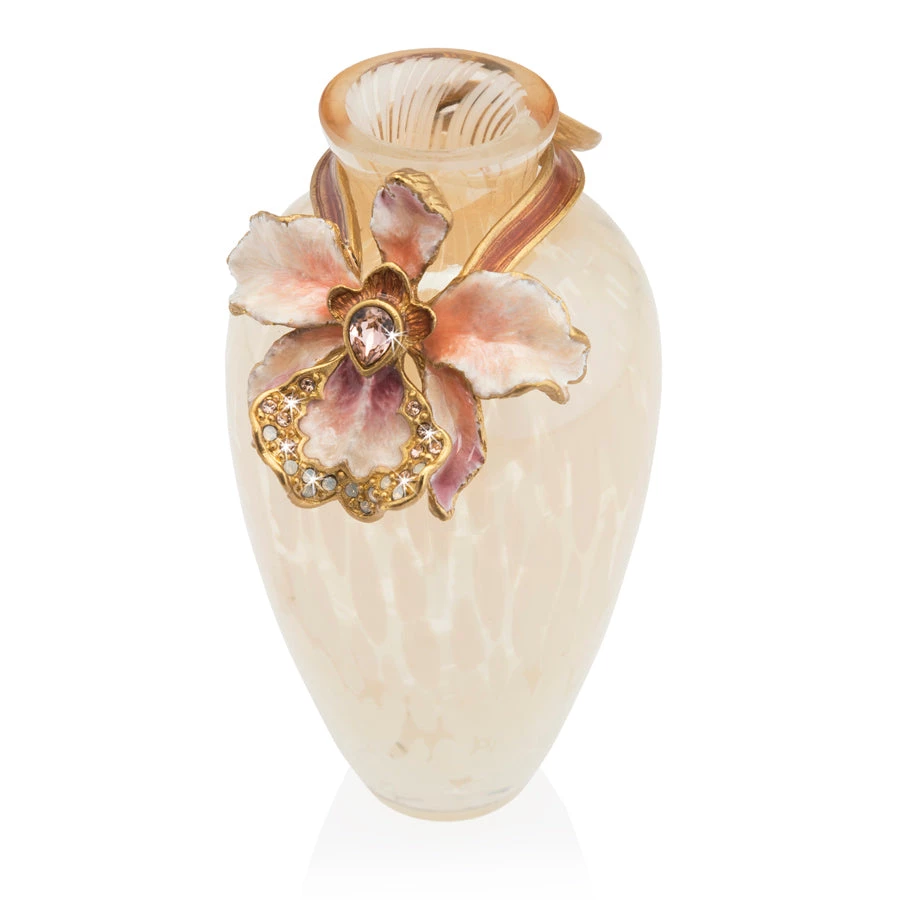Jay Strongwater Audra Orchid Mini Vase 2 Jay Strongwater Audra Orchid Mini Vase