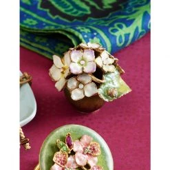 Jay Strongwater Carla Hydrangea Small Box - Meadow BOXES