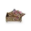 Jay Strongwater Genevieve Grand Floral Chest Flora & Fauna BOXES