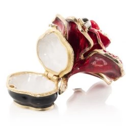 Jay Strongwater BOXES Rosalie Night Bloom Rose Box 7 Jay Strongwater BOXES Rosalie Night Bloom Rose Box