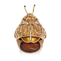 Jay Strongwater BOXES Winne Honey Bee Box