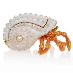 Jay Strongwater BOXES Herbert Hermit Crab Box