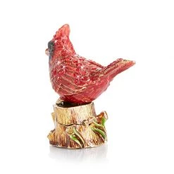 Jay Strongwater Dina Cardinal Box