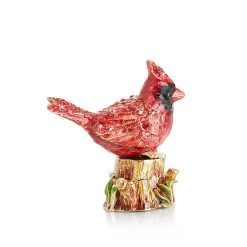 Jay Strongwater Dina Cardinal Box