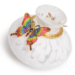 Jay Strongwater Lorelei Butterfly Vase VASES