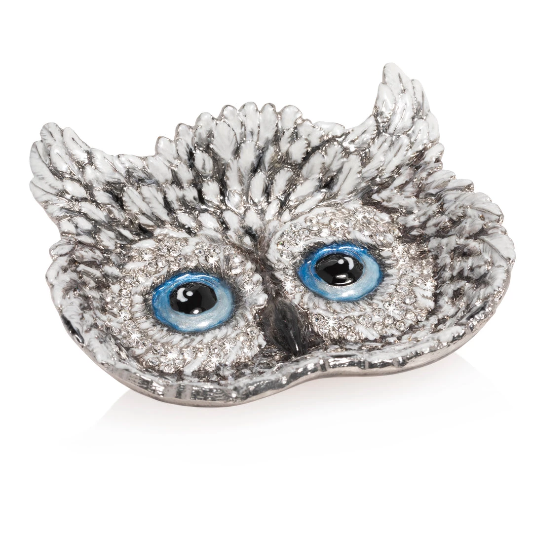 Jay Strongwater VANITY Fletcher Owl Trinket Tray 3 Jay Strongwater VANITY Fletcher Owl Trinket Tray
