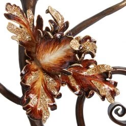 Jay Strongwater FURNITURE & WALL ART Vincenté Fireplace Screen - Gold & White