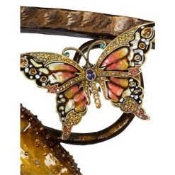 Jay Strongwater FURNITURE & WALL ART Vincente Fireplace Screen - Flora & Fauna 5 Jay Strongwater FURNITURE & WALL ART Vincente Fireplace Screen - Flora & Fauna