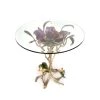 Jay Strongwater FURNITURE & WALL ART Marjorie Magnolia Table - Bouquet