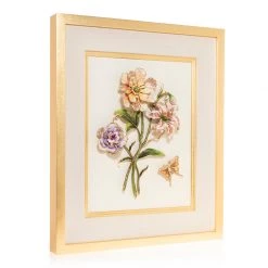 Jay Strongwater Georgia Bouquet Wall Art