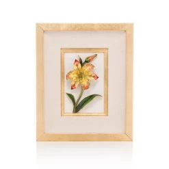 Jay Strongwater Amara Lily Wall Art FURNITURE & WALL ART