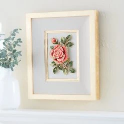 Jay Strongwater FURNITURE & WALL ART Sibylla Rose Wall Art
