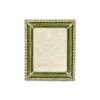 Jay Strongwater FRAMES Emilia Stone Edge 3" X 4" Frame - Leaf Green