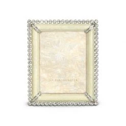Jay Strongwater Emilia Stone Edge 3" X 4" Frame - Crystal Pearl FRAMES
