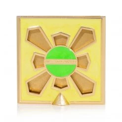 Jay Strongwater Leland Pavé Corner 2" Frame - Electric Green