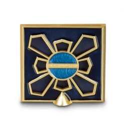 Jay Strongwater Leland Pavé Corner 2" Frame - Delft Garden FRAMES