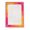 Jay Strongwater Lorraine Stone Edge 4" X 6" Frame - Electric Pink FRAMES