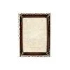 Jay Strongwater Lorraine Stone Edge 4" X 6" Frame - Safari FRAMES