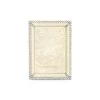 Jay Strongwater FRAMES Lorraine Stone Edge 4" X 6" Frame - Crystal Pearl