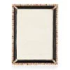 Jay Strongwater FRAMES Lucas Stone Edge 5" X 7" Frame - Jewel