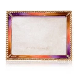 Jay Strongwater Lucas Stone Edge 5" X 7" Frame - Autumn FRAMES