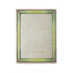 Jay Strongwater FRAMES Lucas Stone Edge 5" X 7" Frame - Apple