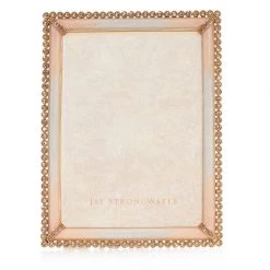 Jay Strongwater Lucas Stone Edge 5" X 7" Frame - Boudoire FRAMES