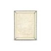 Jay Strongwater Lucas Stone Edge 5" X 7" Frame - Crystal Pearl