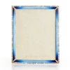 Jay Strongwater FRAMES Laetitia Stone Edge 8" X 10" Frame - Lapis