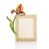 Jay Strongwater Ilsa Tulip 3" X 4" Frame - Flora