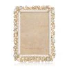Jay Strongwater FRAMES Emery Bejeweled 4" X 6" Frame - White Opal