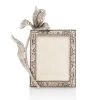 Jay Strongwater FRAMES Claudia Tulip 3" X 4" Frame - Silver