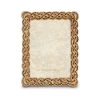 Jay Strongwater Belinda Braided 5" X 7" Frame - Amber FRAMES