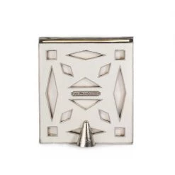 Jay Strongwater Alex Argyle 3" X 4" Frame - Pale Pink FRAMES