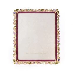 Jay Strongwater Theo Bejeweled 8" X 10" Frame - Brocade FRAMES