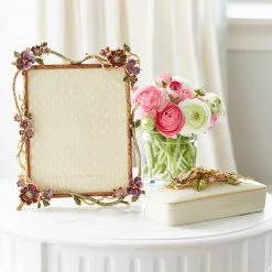 Jay Strongwater FRAMES Delilah Floral Branch 8