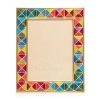 Jay Strongwater Abaculus Pyramid 3" X 4" Frame - Rainbow
