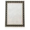 Jay Strongwater FRAMES Mosaic Pyramid 5" X 7" Frame - Black Onyx