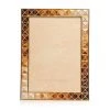 Jay Strongwater Mosaic Pyramid 5" X 7" Frame - Topaz
