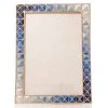 Jay Strongwater Mosaic Pyramid 5" X 7" Frame - Indigo FRAMES